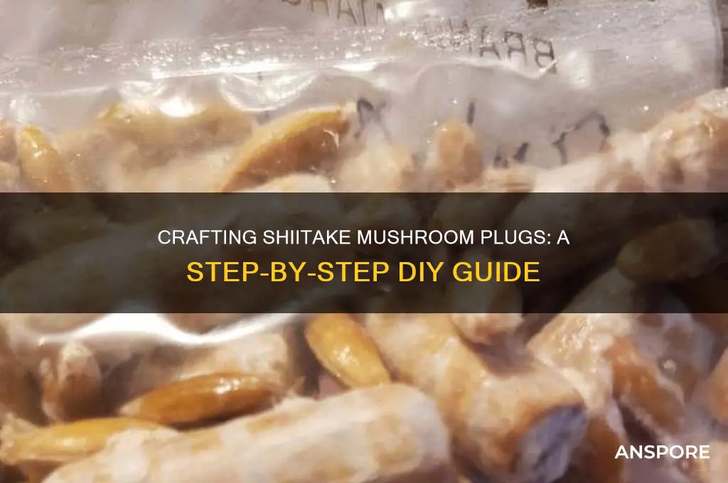 how to make shiitake mushroom plugs