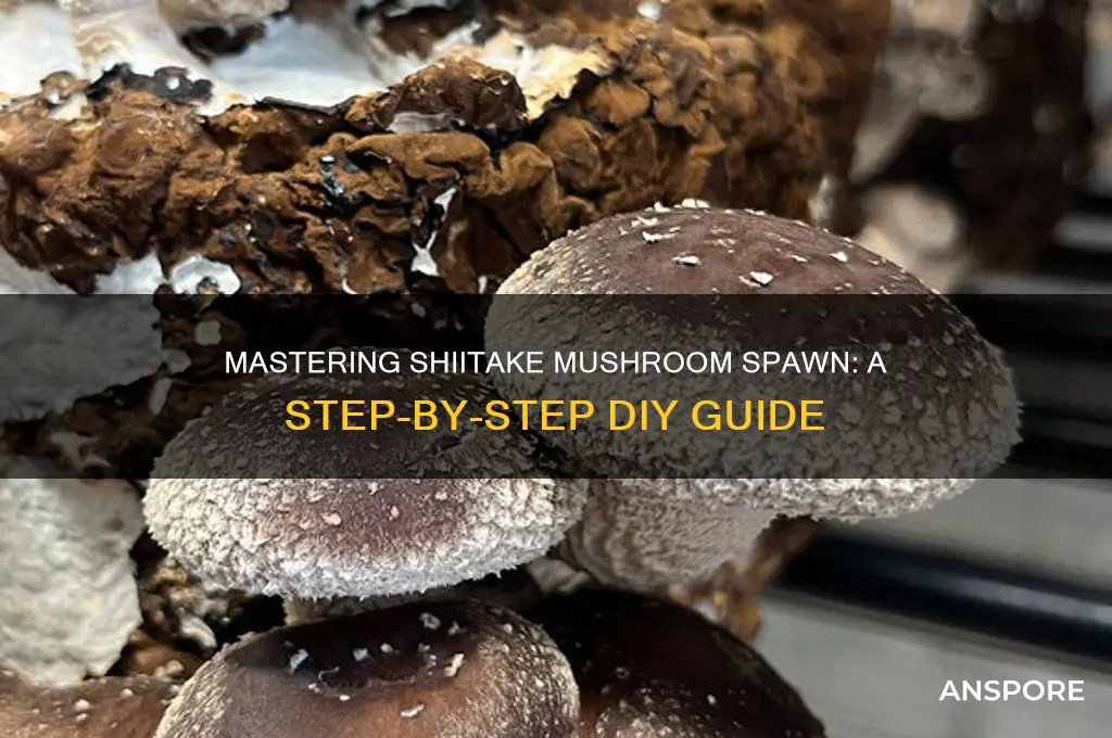 how to make shiitake mushroom spawn