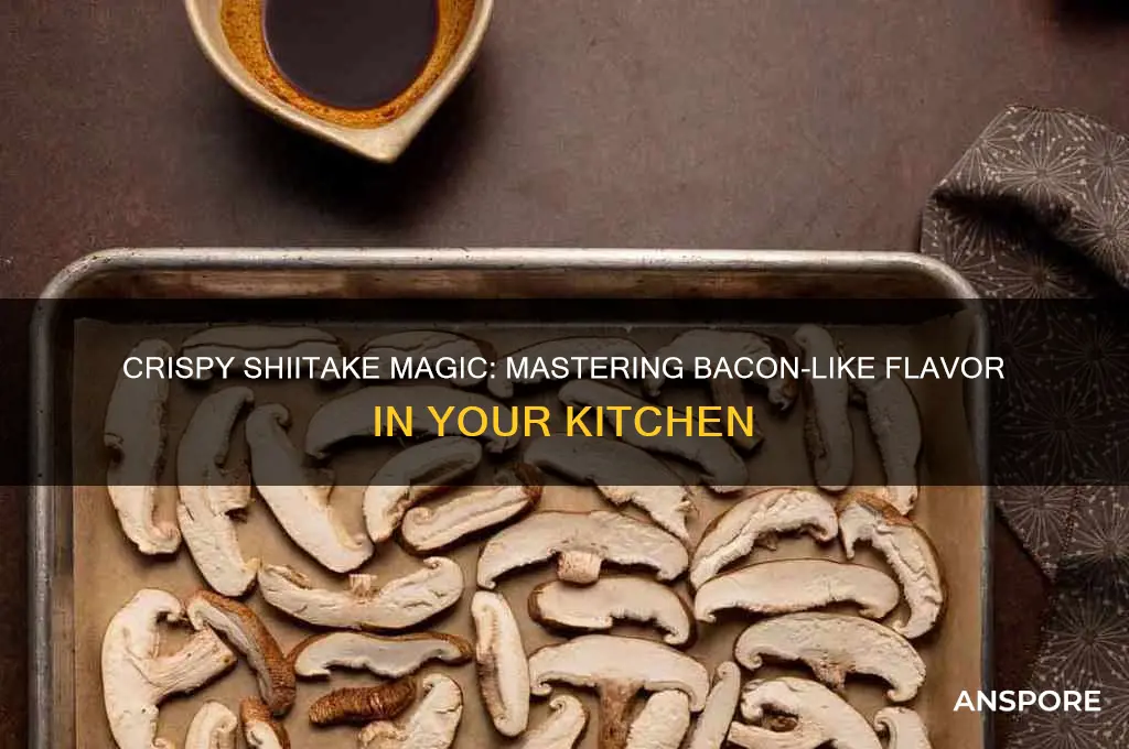 how to make shiitake mushrooms taste like bacon