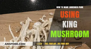 Shredded Pork Alternative: King Mushrooms Recipe for Juicy Texture