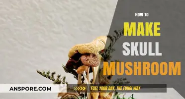 Crafting Skull Mushrooms: A Step-by-Step Guide to Spooky Fungi Art