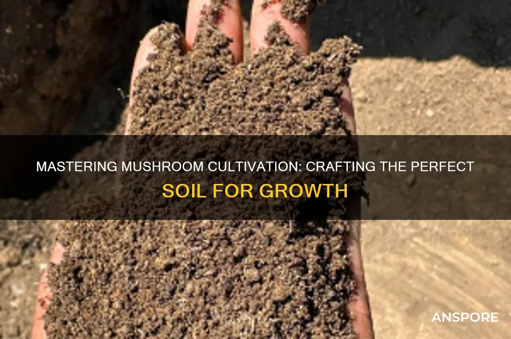 how to make soil to grow mushrooms