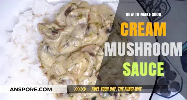 Creamy Mushroom Sauce: A Simple Sour Cream Recipe Guide