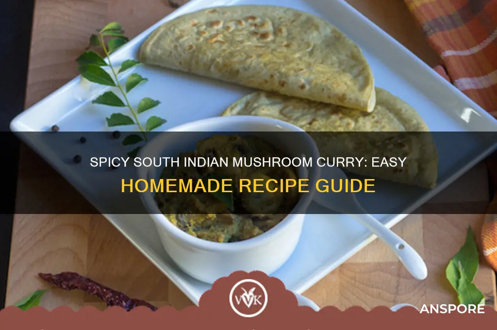 how to make south indian mushroom curry