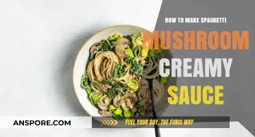 Creamy Spaghetti Mushroom Sauce: Easy Recipe for a Delicious Meal