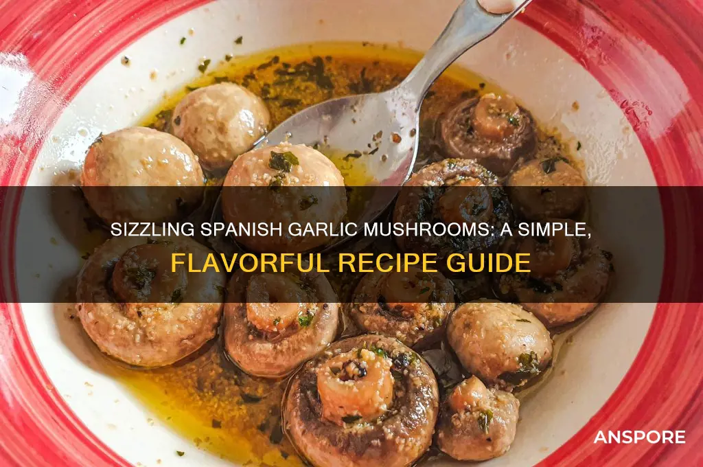 how to make spanish garlic mushrooms