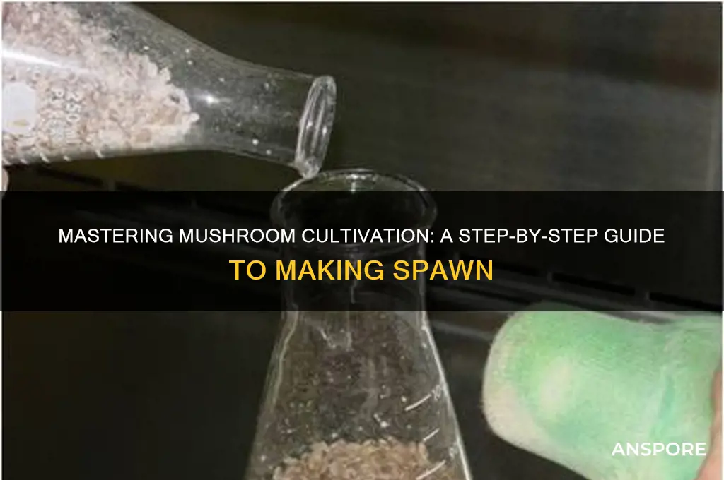 how to make spawn mushroom