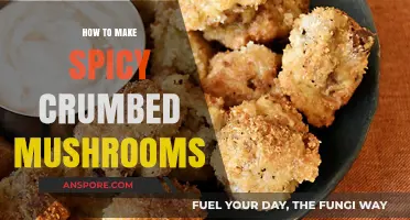 Crispy Spicy Crumbed Mushrooms: Easy Recipe for a Fiery Snack