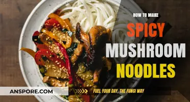 Sizzling Spicy Mushroom Noodles: Quick, Easy, and Flavorful Recipe