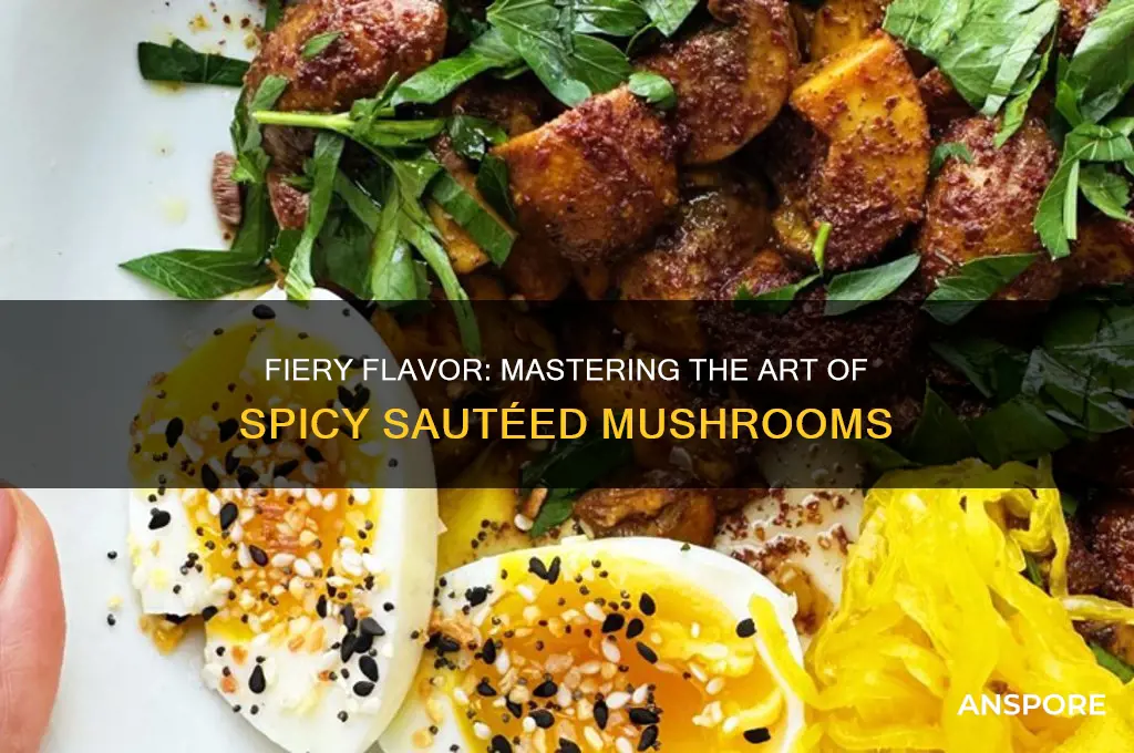 how to make spicy mushrooms