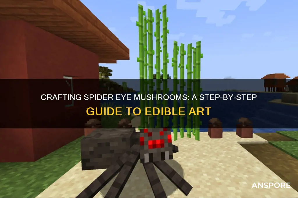 how to make spider eye mushrooms