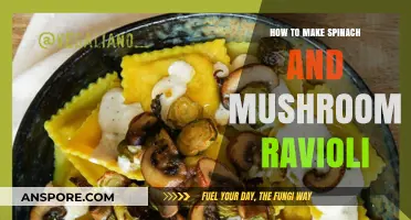 Delicious Spinach and Mushroom Ravioli: A Step-by-Step Homemade Recipe Guide