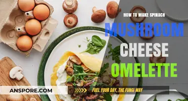 Spinach Mushroom Cheese Omelette: Easy, Healthy Breakfast Recipe Guide