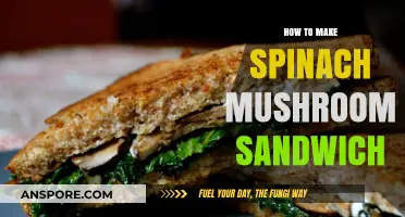 Easy Spinach Mushroom Sandwich Recipe: Healthy, Tasty, and Quick to Make