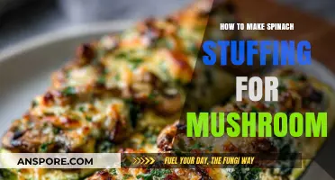Easy Spinach Stuffing Recipe for Delicious, Juicy Mushrooms