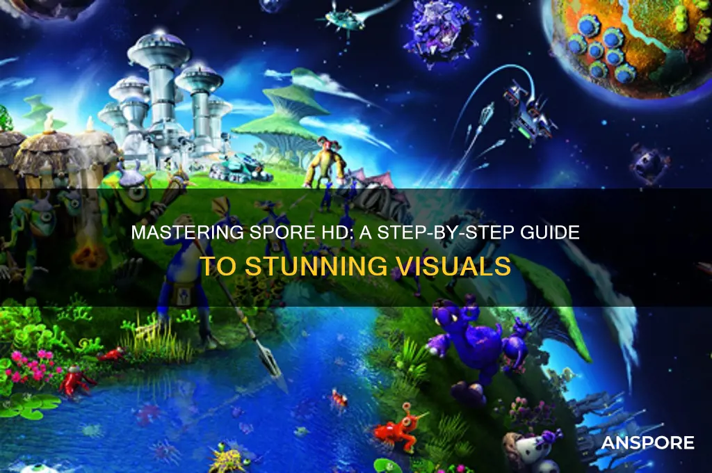 how to make spore hd