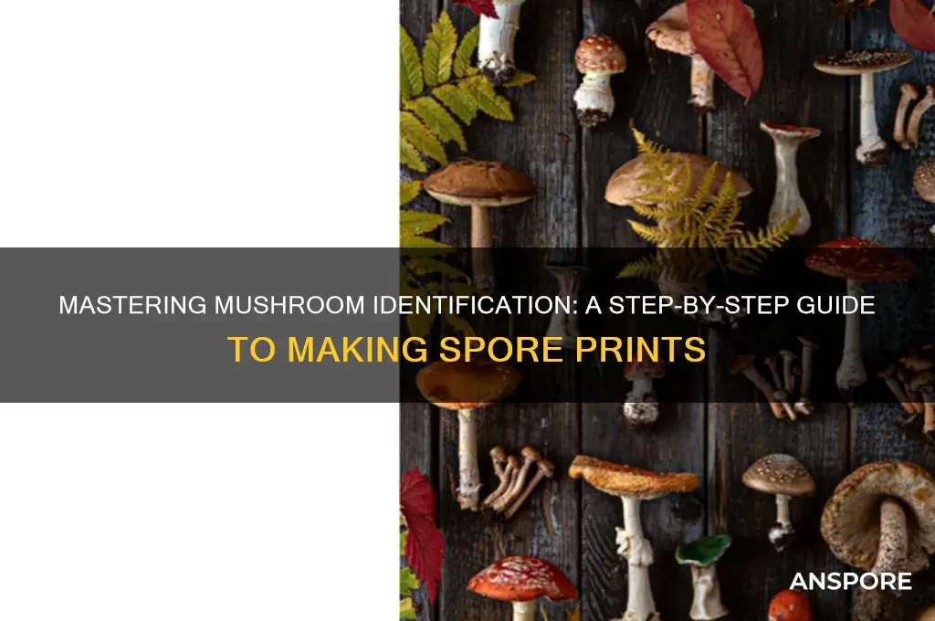 how to make spore prints