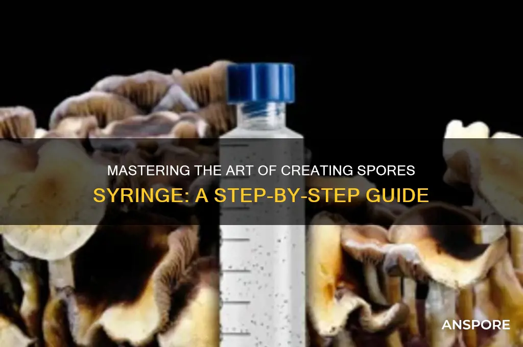 how to make spores syringe
