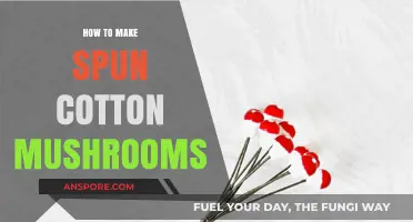 Crafting Whimsical Spun Cotton Mushrooms: A Step-by-Step DIY Guide