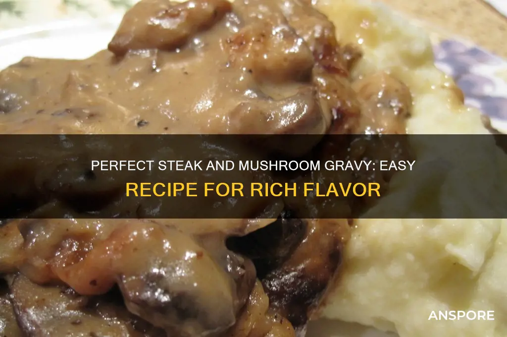 how to make steak and mushroom gravy