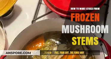 Transform Frozen Mushroom Stems into Rich, Flavorful Homemade Stock