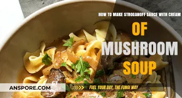 Creamy Stroganoff Sauce: Easy Recipe Using Cream of Mushroom Soup