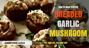 Crispy Stuffed Breaded Garlic Mushrooms: Easy Recipe for Appetizer Perfection