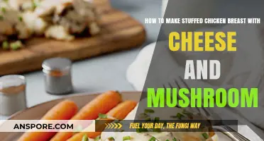 Cheesy Mushroom Stuffed Chicken Breast: Easy Recipe for Juicy Perfection