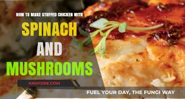 Juicy Spinach Mushroom Stuffed Chicken: Easy Recipe for Dinner