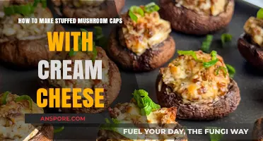 Creamy Delight: Easy Stuffed Mushroom Caps with Cream Cheese Recipe