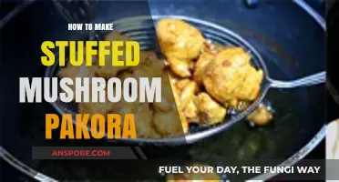 Crispy Stuffed Mushroom Pakora: A Flavorful Indian Snack Recipe Guide