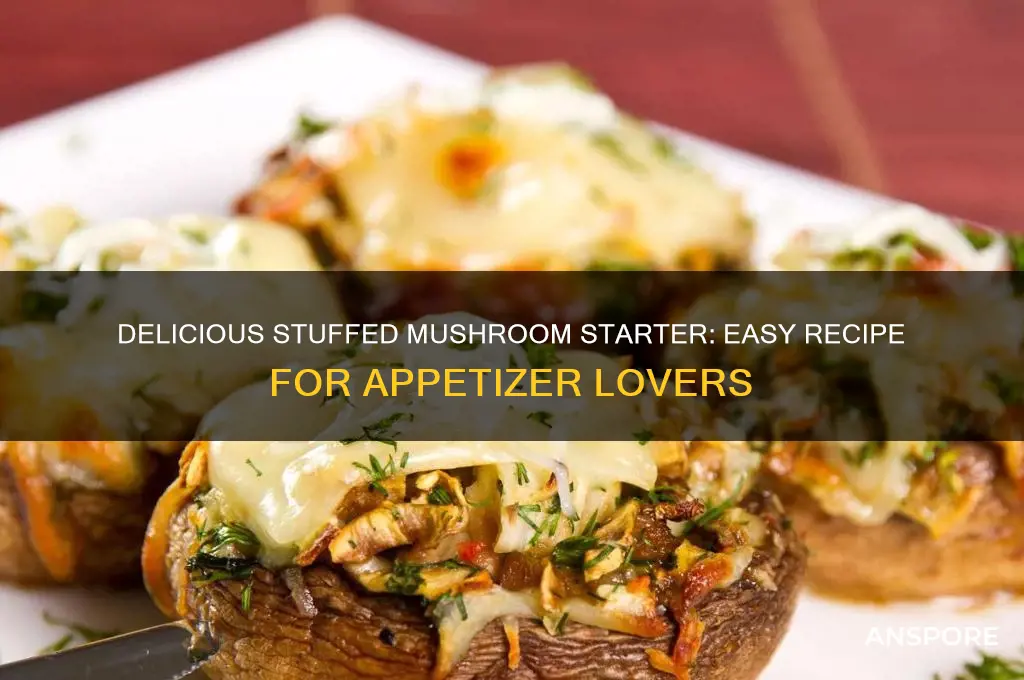 how to make stuffed mushroom starter