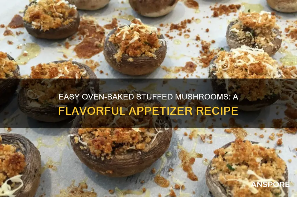 how to make stuffed mushrooms in the oven