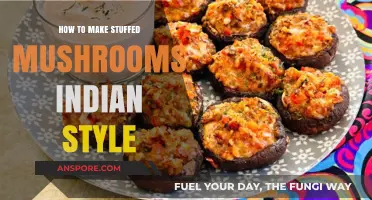 Spicy Indian-Style Stuffed Mushrooms: A Flavorful Appetizer Recipe