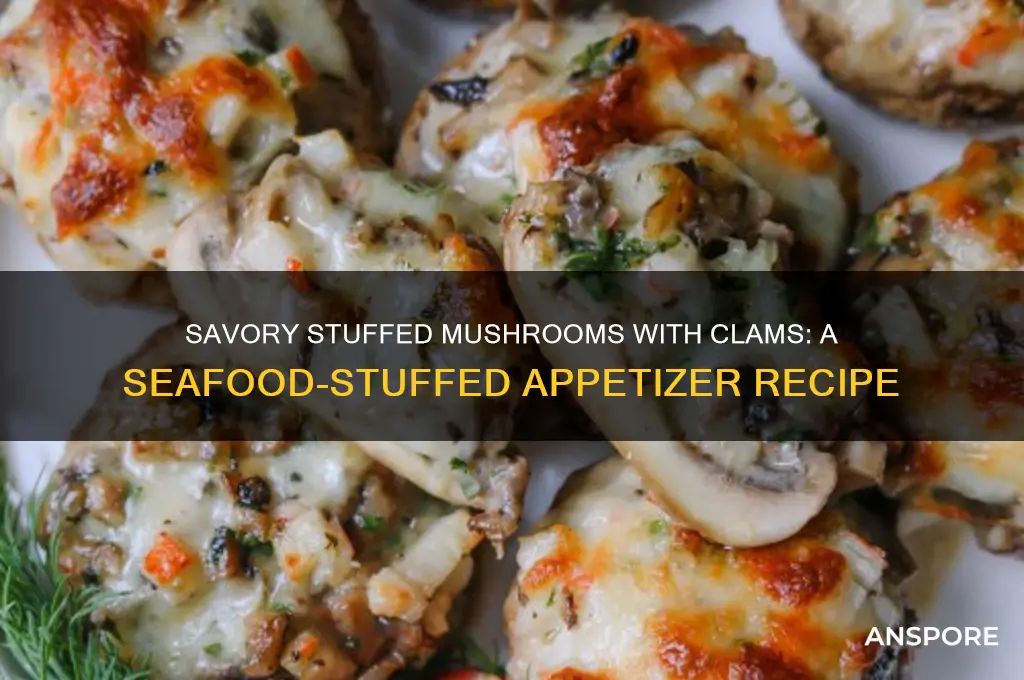 how to make stuffed mushrooms with clams
