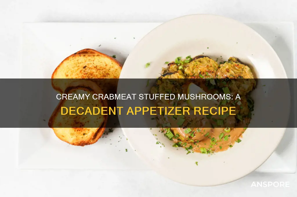 how to make stuffed mushrooms with crabmeat and cream cheese