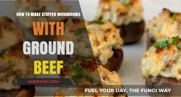 Savory Stuffed Mushrooms: Ground Beef Recipe for Appetizer Perfection