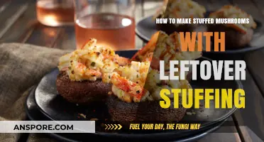 Creative Leftover Stuffing Recipe: Easy Stuffed Mushrooms in Minutes