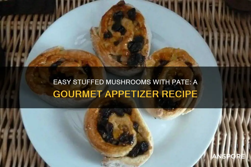 how to make stuffed mushrooms with pate