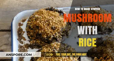 Delicious Rice-Stuffed Mushrooms: Easy Recipe for a Flavorful Appetizer