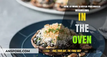 Oven-Baked Stuffed Portobello Mushrooms: A Simple, Flavorful Recipe