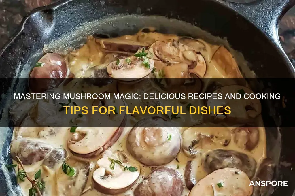 how to make tasty mushroom dishes