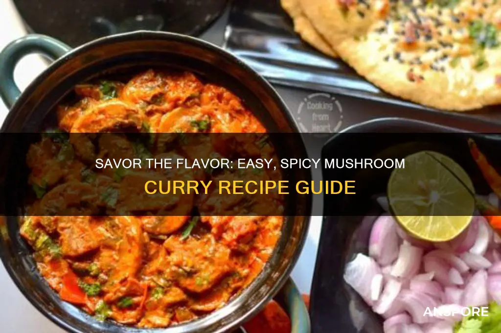 how to make tasty mushrooms curry
