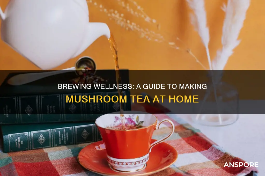 how to make tea out of mushrooms
