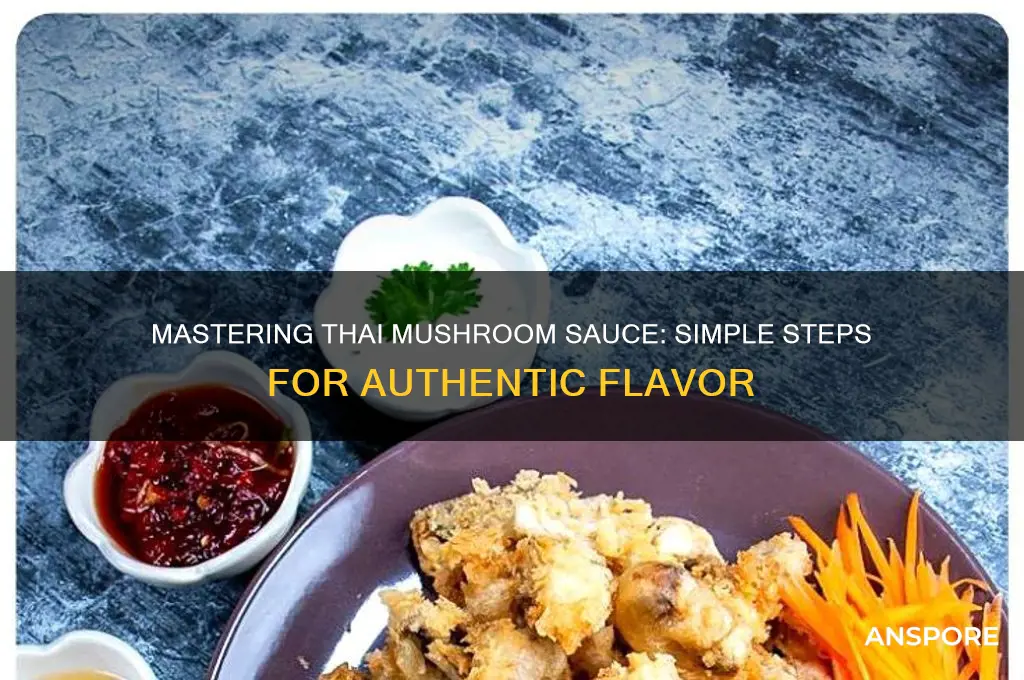 how to make thai mushroom sauce
