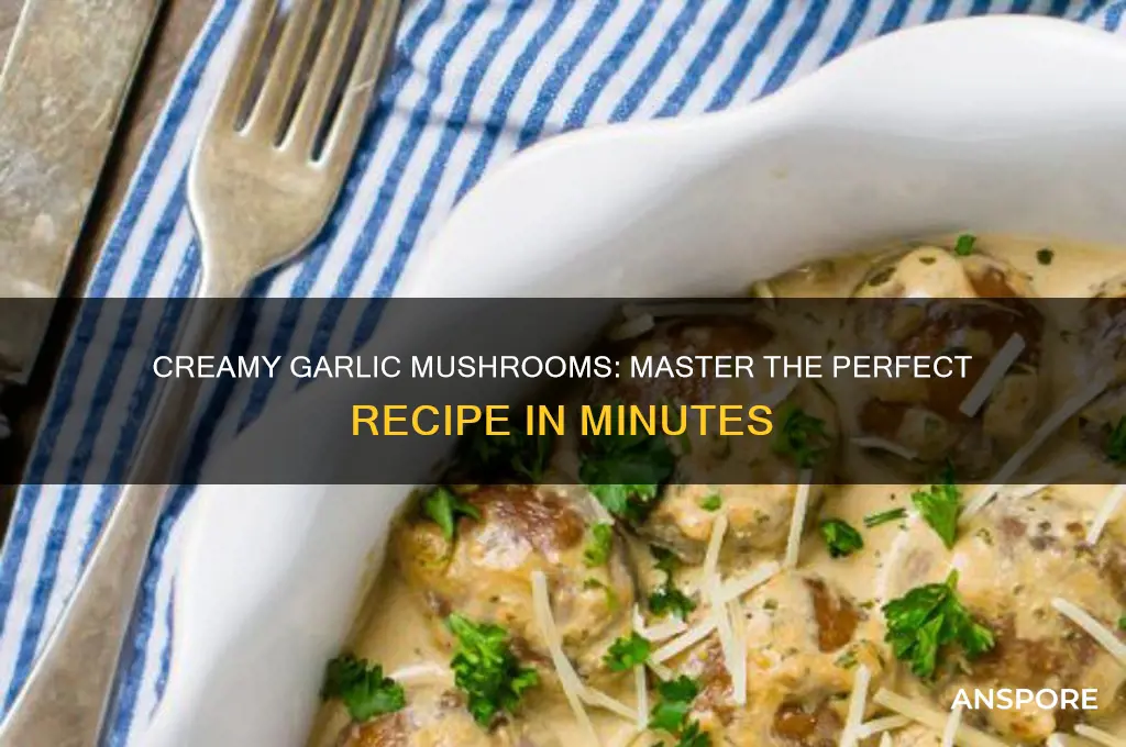 how to make the best creamy garlic mushrooms