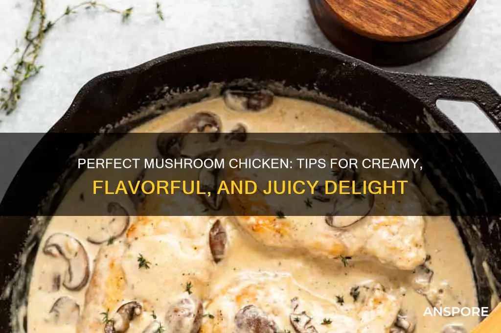 how to make the best mushroom chicken