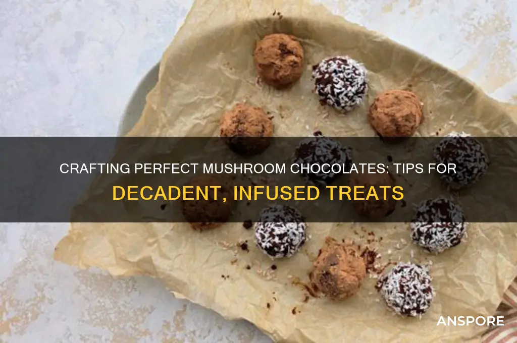 how to make the best mushroom chocolates