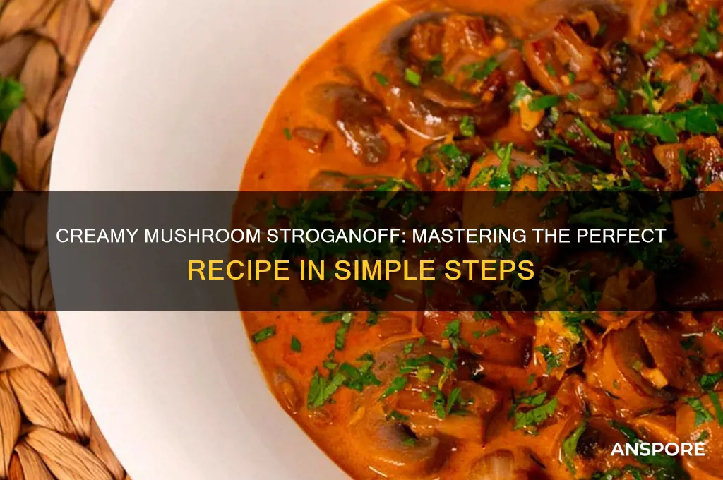 how to make the best mushroom stroganoff