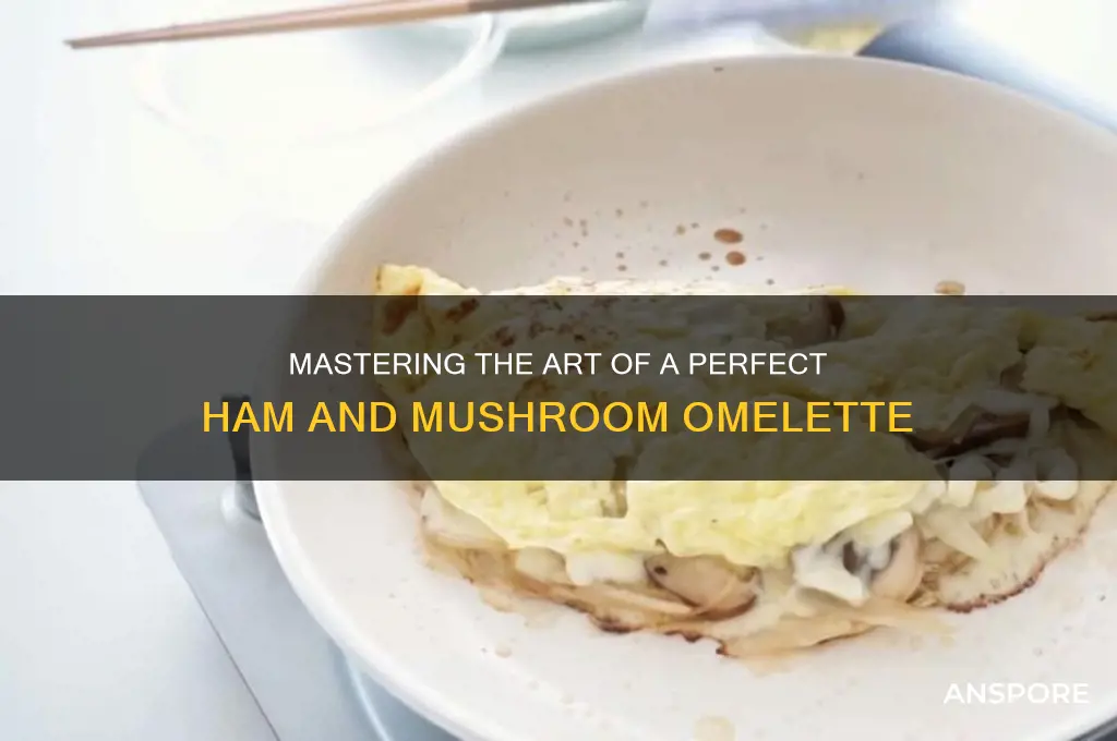 how to make the perfect ham and mushroom omelette